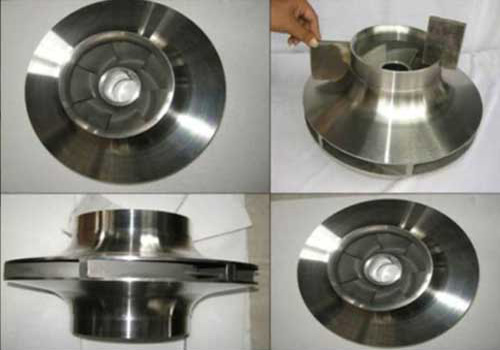 CF8 Full Finish Double Suction Impeller