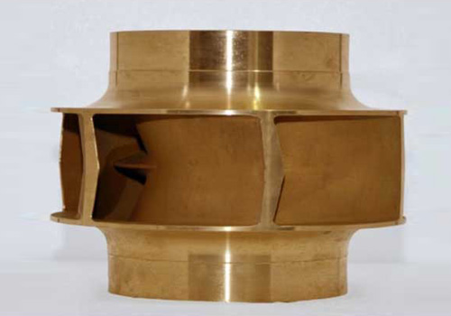 Double Suction Impeller in Led Free Bronze
