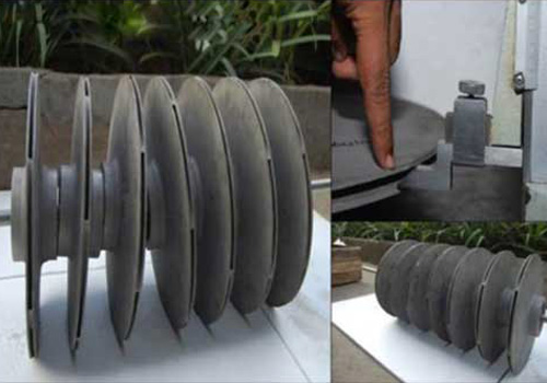 Narrow Opening Impeller 450 Diameter 8mm Opening Duplex 5A for API Application